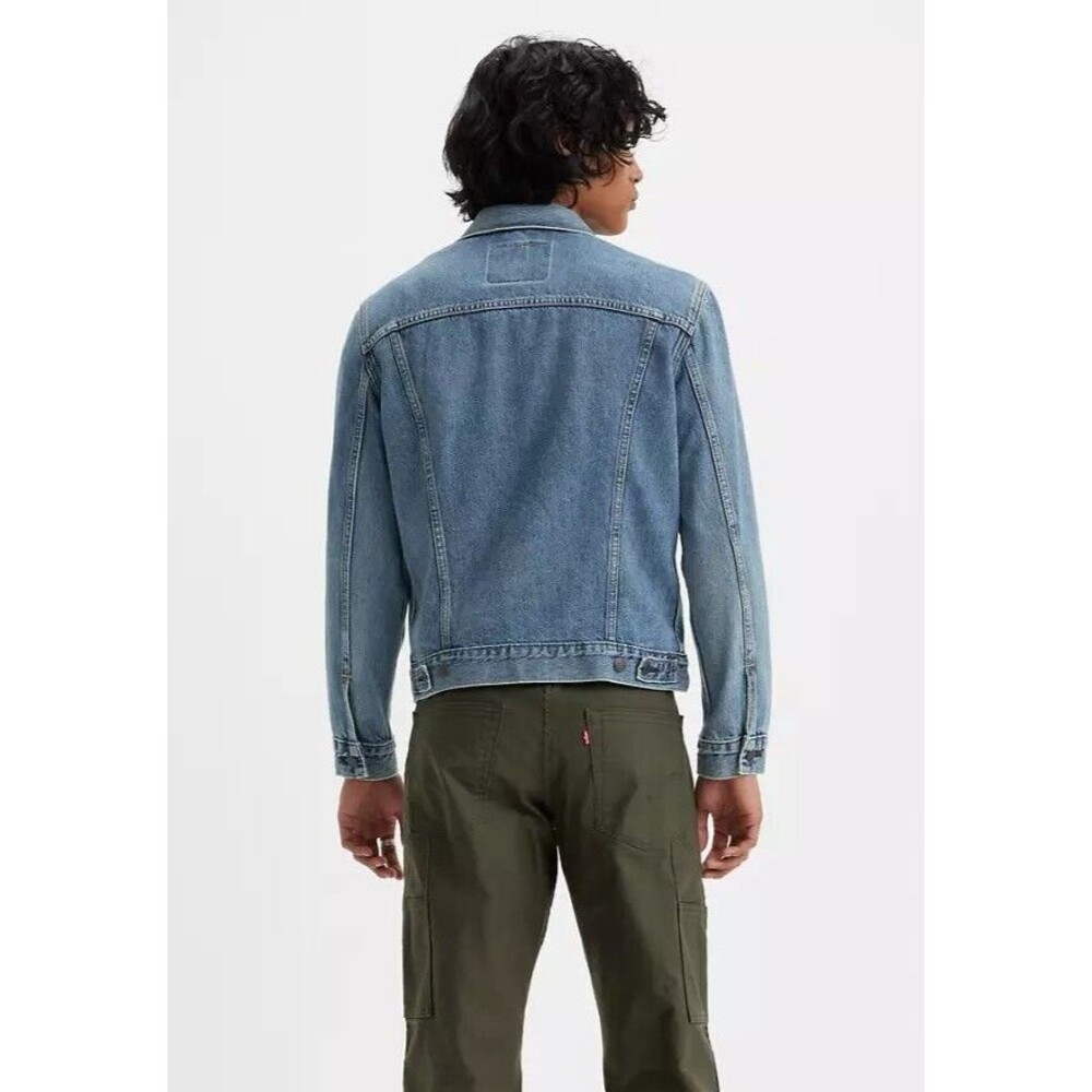 Levi's Men's Regular-Fit Classic Denim Jean Trucker Jacket Size XXL 2XL - NWT - Picture 7 of 7